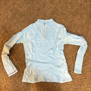 North Face quarter zip.